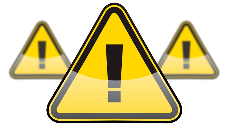 warning